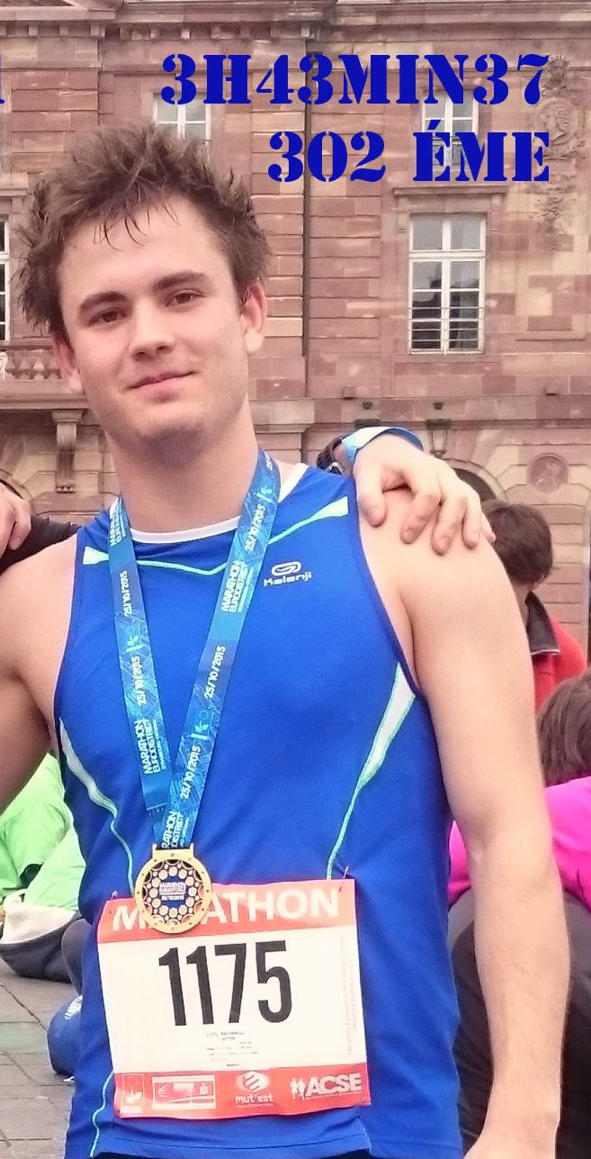 2015 Marathon Strasbourg Victor